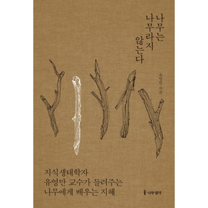 나무는 나무라지 않는다:지식생태학자 유영만 교수가 들려주는 나무에게 배우는 지혜, 유영만 저