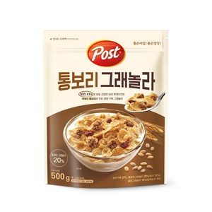 포스트 통보리 그래놀라 시리얼, 500g, 1개