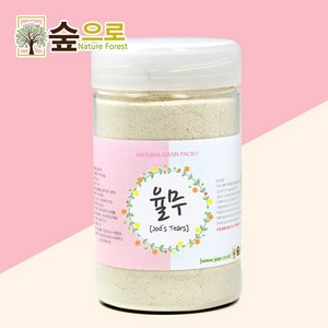 숲으로허브 천연곡물팩 생 율무가루 통 120g, 1개입, 1개