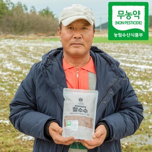 [햇곡/농부가 직접배송] 국산 무농약 찰수수, 1개, 1kg (1kgx1봉)