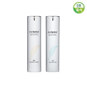 에버미라클 이보메 EM 리커버리 로션 120ml+스킨 120ml /피부결정돈, EM 리커버리 로션 120ml + 스킨 120ml, 1개