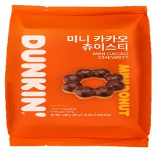 던킨 미니도넛 미니카카오츄이스티29g x10개, 290g, 1개