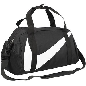 나이키 GYM CLUB DUFFLE BAG 운동 헬스 더플백 가방, black+white, 1개