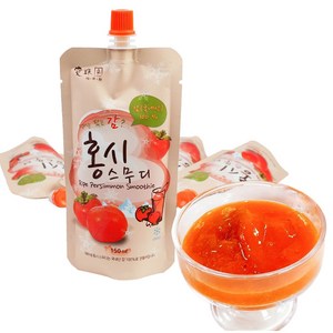 애주원 천연과일즙 아이스 홍시스무디 10팩20팩30팩 아이들 간식 디저트, 150ml, 10개