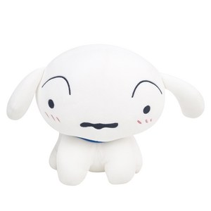 크레용신짱 짱구는 못말려 봉제인형 흰둥이인형 25cm, 1개, 1개, 화이트