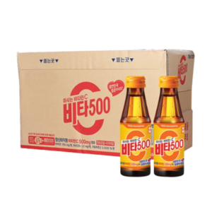 광동제약 비타500 100ml x 100병, 100개