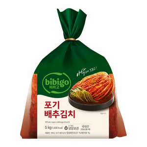 비비고 포기 배추김치, 5kg, 1개