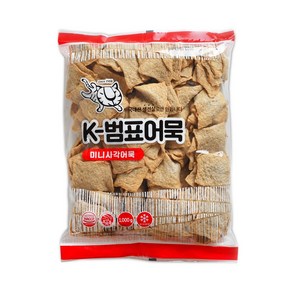 범표어묵 탕용 반찬용 떡볶이용 미니 사각어묵 1000g, 1kg, 1개