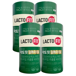 장건강 종근당건강 혈당건강 뼈건강 생유산균 락토핏 당케어프로 면역기능 30포 x 4통., 4개, 30회분