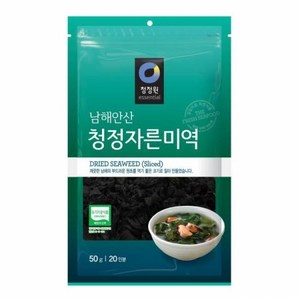 청정원 남해안산 청정자른미역 50g (20인분), 1개