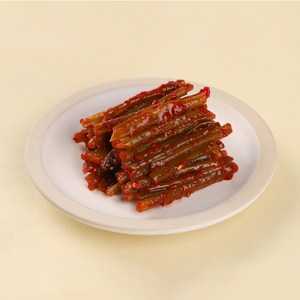 [명심정] 간편 반찬 마늘쫑 무침 120g, 1개