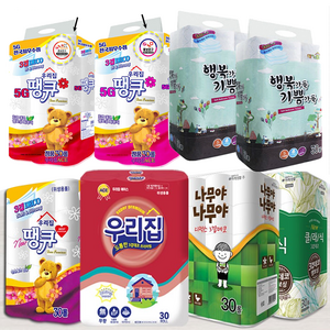 [스타땡큐 출시이벤트] [압도적가성비] [다양한선택옵션] 3겹30롤 사은품 화장지 휴지+홍보스티커무료 핫딜, 30개, 30개입