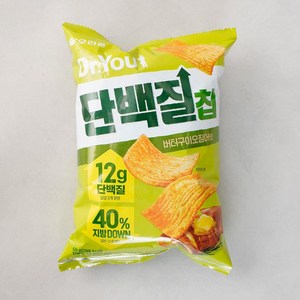 [메가마트]오리온 닥터유 단백질칩 버터구이 오징어맛 60G, 1개