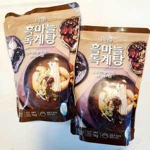 일월정 삼계탕 독계탕 보양식 영계 흑마늘 대구맛집, 2개, 1kg