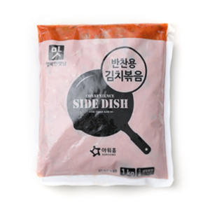 아워홈 볶음김치 1kg, 1개