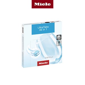 [Miele 본사] 밀레 식기세척기 태블릿 세제 울트라탭 올인원, 1세트, 425ml