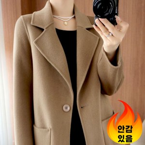 Modern Fashion 빅사이즈 트렌치 롱 자켓 여성 루즈핏 하프 코트