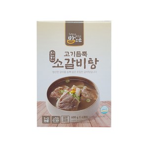 맘으로 고기듬뿍 진한 소갈비탕, 600g, 4개