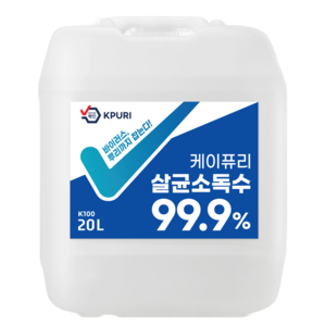 케이퓨리 베이직 뿌리는 살균소독제, 1개, 20L