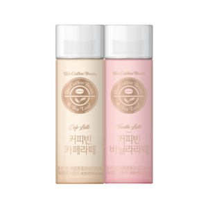 커피빈 바닐라라떼 3개+카페라떼 3개 250ml 총 6개/무료배송, 1세트