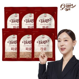 그레인온 파로(엠머) 밀, 500g, 6개