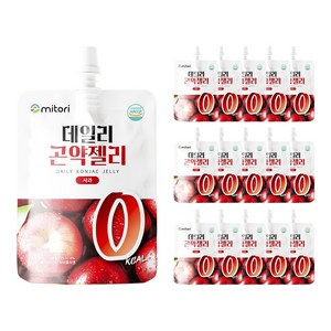 미토리 데일리 곤약젤리 제로칼로리 사과맛, 10개, 150ml