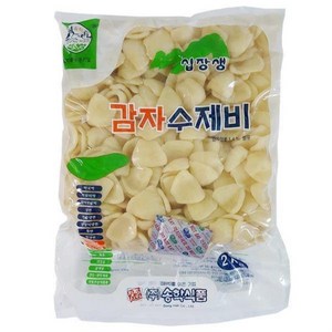 송학 감자수제비 2kg, 1개