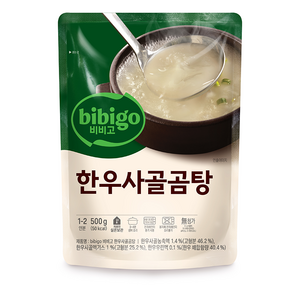 골든싸이]비비고한우사골곰탕500g, 500g, 36개