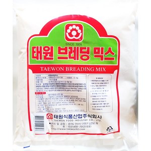 태원 브레딩믹스 (치킨 파우더) 5kgX2개 1박스, 5kg, 2개