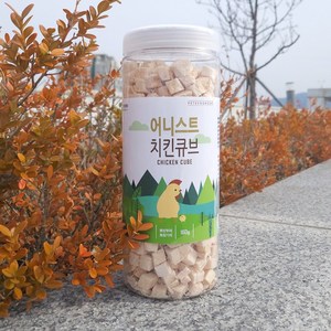 어니스트 강아지 고양이 겸용 동결건조간식 대용량, 1개, 160g, 닭가슴살 큐브