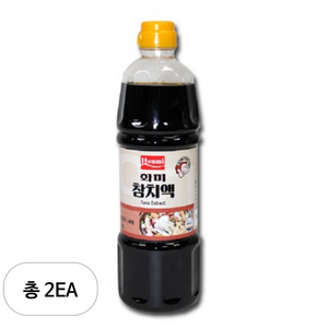 화미 참치액, 1kg, 2개