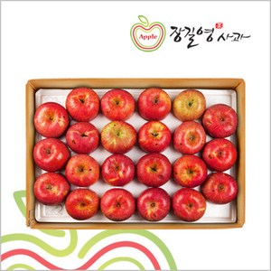 [장길영사과] 경북 청송 알뜰 사과 4kg, 알뜰 중소과 4kg(13~19과), 1박스