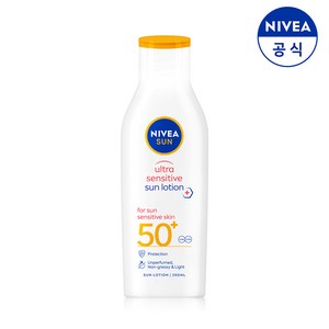 니베아 선 울트라 센서티브 선 로션 200ml, 1개