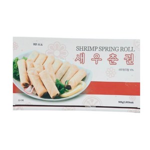 랜시 새우춘권 900g / 냉동 SHRIMP SPRING ROLL, 1kg, 1개