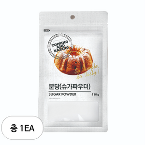 큐원 분당 슈가파우더, 110g, 1개