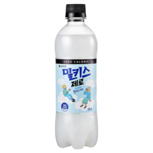 밀키스 제로 500mlx6펫x3박스, 500ml, 18개