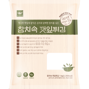 사옹원 참치속깻잎튀김 1kg 33개입, 1개