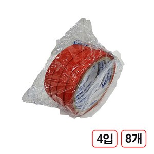 칼라 마스킹테이프 빨강/12mm*10m (4입) 8개