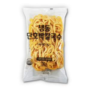 영동 단호박 칼국수면 230g, 1개