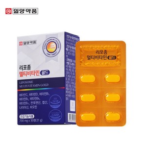 일양약품 리포좀 멀티비타민 골드-리포좀 제형기술 종합비타민, 1개, 30정