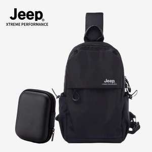 JEEP xteme pefomance 지프 가방 남자 여행용 크로스백 여자 슬링백 힙색 방수, 1개