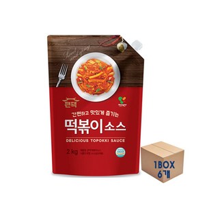 영미 큰댁 떡볶이소스, 2kg, 6개