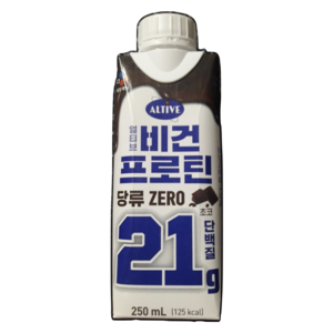 초코 얼티브 비건프로틴 250ml, 18개