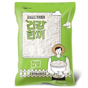 국산 찹쌀 5kg 동진찰 2024년산, 1개