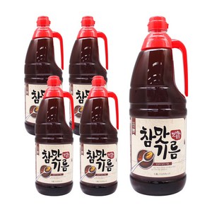 [덕화푸드]참맛기름 1.8L, 5개