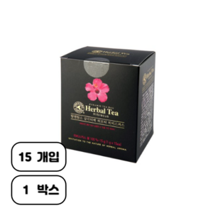 탐앤탐스 삼각티백 허브티 히비스커스, 1g, 15개입, 1개