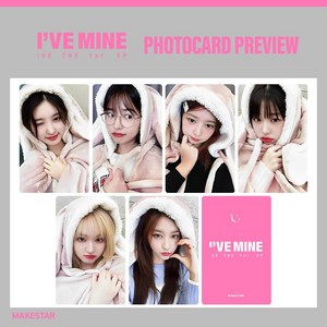 아이브 IVE 포카 아이돌굿즈 JC MMT photocad 6장 세트 H5150, 05