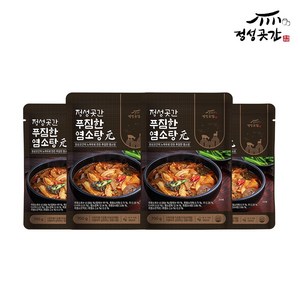 [G]정성곳간 강순의 명인의 푸짐한 염소탕 원 元 700g 4팩, 4개