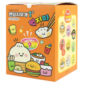 핑크풋 500 먹지마 랜덤지우개 1탄, 랜덤발송, 1세트