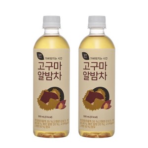일화차시 고구마알밤차 (소비기한 : ~25년 06월 24일 까지), 12개, 500ml